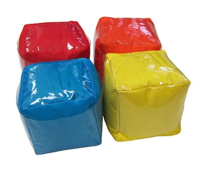 קובית ספוג כיסים שקופים